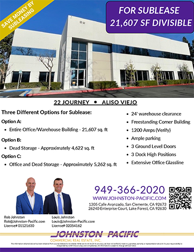 22 Journey - Johnston Pacific Commercial Real Estate