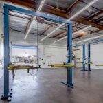 Warehouse with lifts