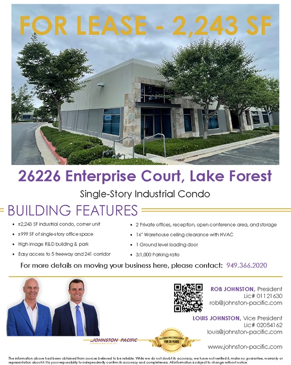 26226 Enterprise Ct.